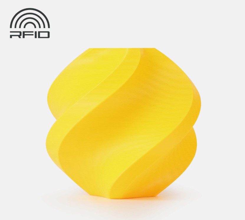 Filament BambuLab PLA Basic Żółty Oryginalny 1,75mm 1kg Bambu Lab Refill 10400