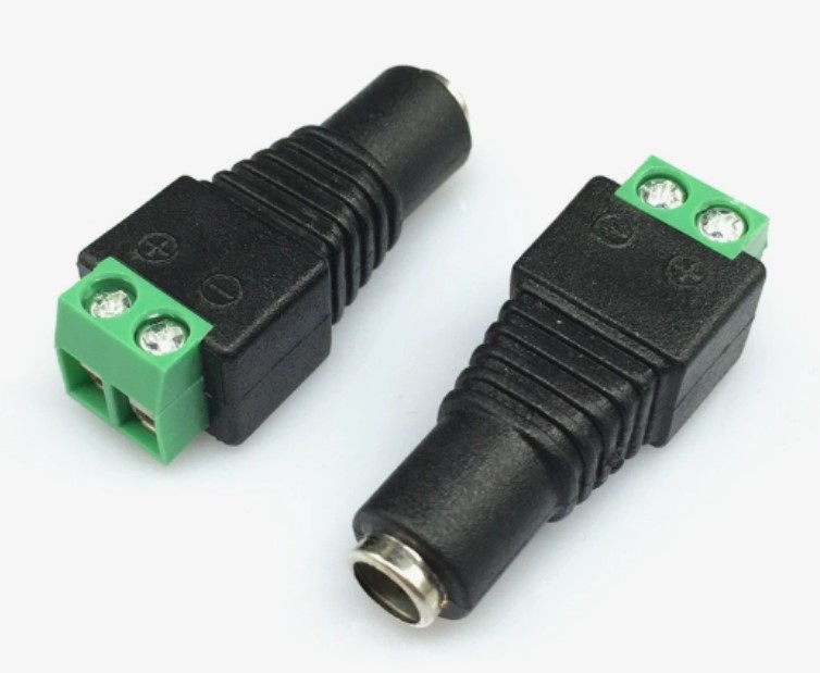 Gniazdo Zasilające do LED DC 2,1X5,5 Żeńskie