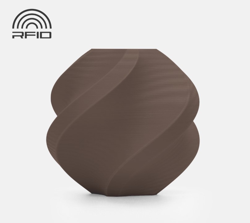 Filament BambuLab PLA Matte Matowy Ciemny Brązowy Oryginalny 1,75mm 1kg Bambu Lab Refill 11801