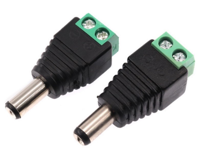 Gniazdo Zasilające do LED DC 2,1X5,5 Męskie