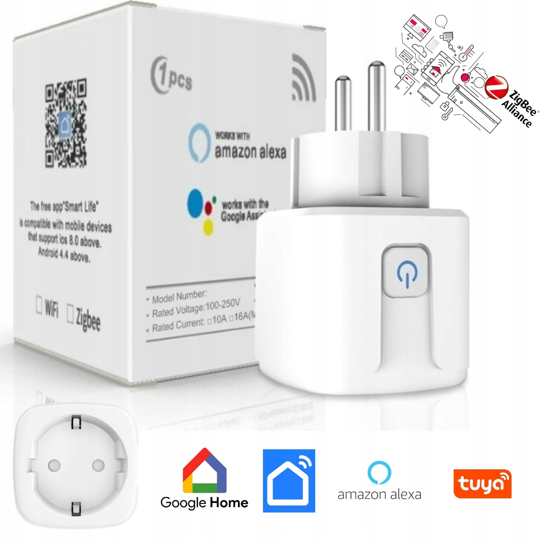 Gniazdko Wifi Programator Czasowy Smart Kontakt