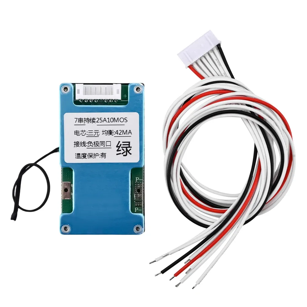 BMS 7S 25A 24V do ogniw 18650 Ładowarka akumulatorów Li-Ion z balanserem