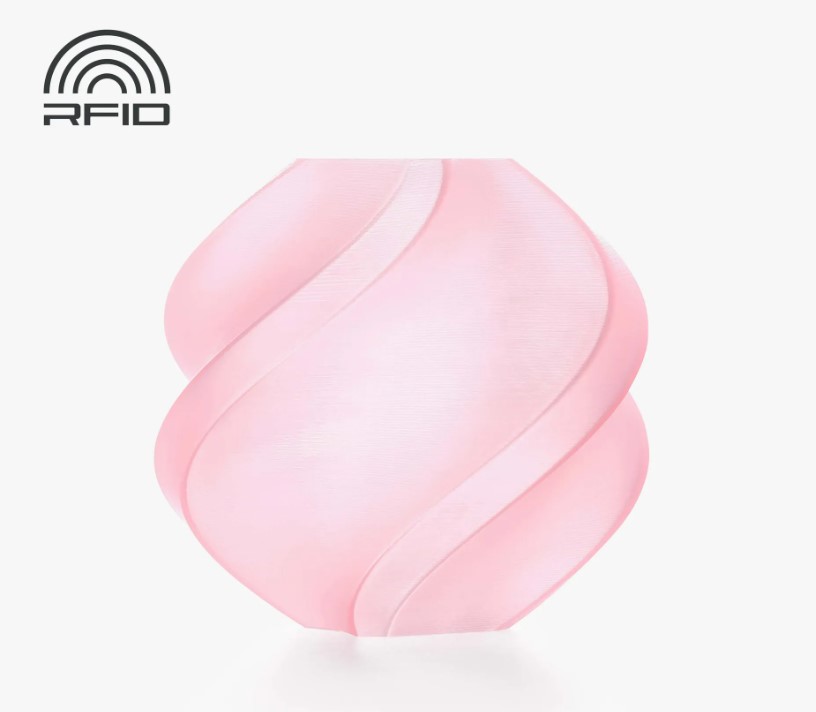 Filament BambuLab PLA Translucent Wiśniowy Róż 1,75mm 1kg Szpula 13211