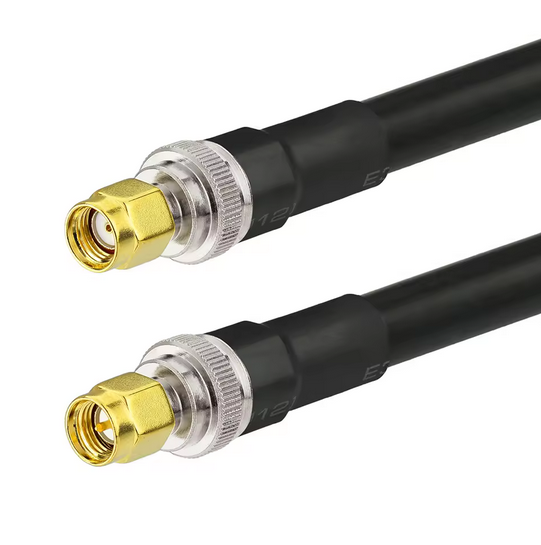 Kabel antenowy LMR-400/TRI LAN-400 SMA męskie / RP-SMA męskie 10m